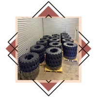 Diamond shipment of tires picture